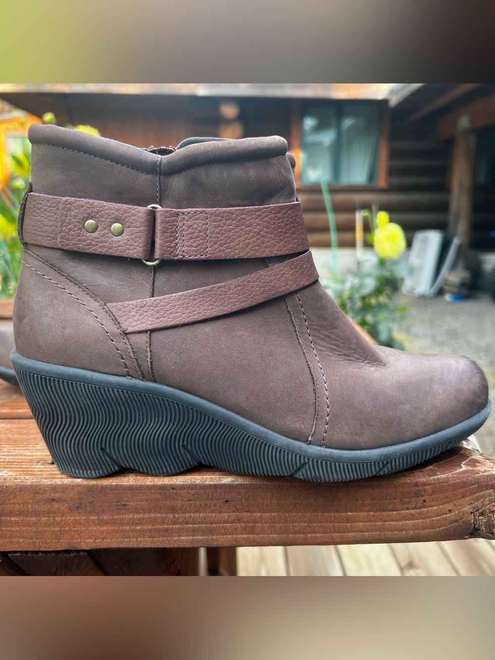 Women's Cobb Hill x New Balance Wedge Ankle Boots 8.5